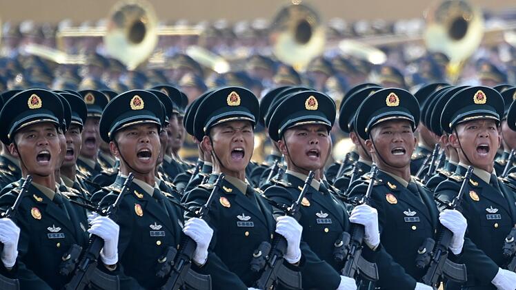 Militärparade in Peking
