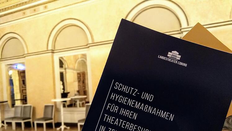 Strenge Hygieneregeln gelten im gesamten Landestheater CoburgFoto: Jochen Berger