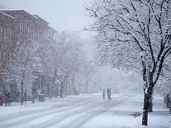 Winterwetter in Vermont