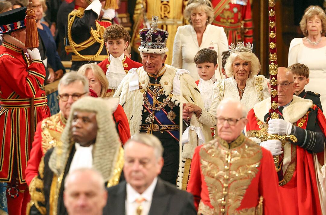 K&ouml;nig Charles III. er&ouml;ffnet Parlament mit &laquo;King's Speech&raquo;