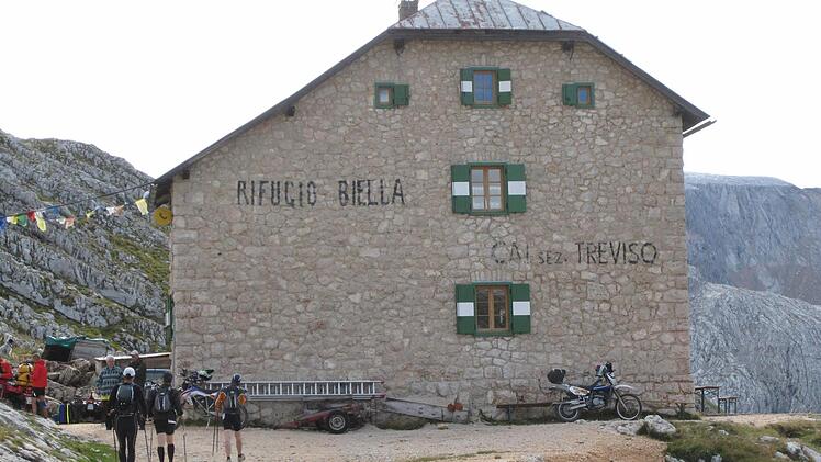 Die Refugio-Bella-Hütte in Südtirol.  Foto: privat