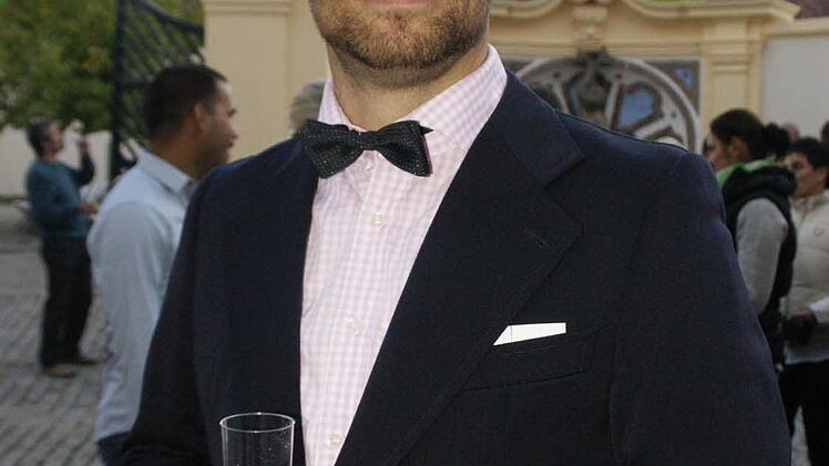 Freute sich über das große Interesse an seiner Filmpremiere: Hülle alias Christian Hülz. Fotos: Sabine Weinbeer