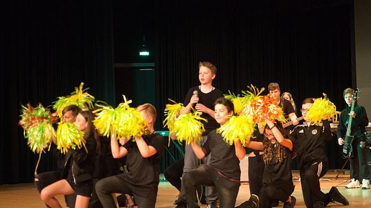 So jung und schon so cool. "Wild Thing" von der "wildesten Schule in Bamberg".