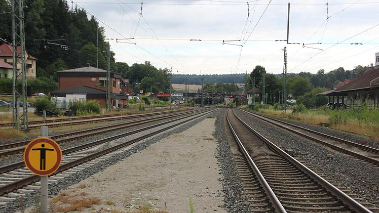 Impressionen vom Bahnhof Kronach - fotografiert im Sommer 2018. Foto: Andreas Schmitt