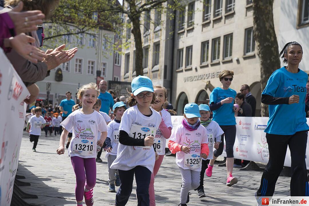 Weltkulturerbelauf in Bamberg: Der Böhnlein Bambini-Lauf 2017