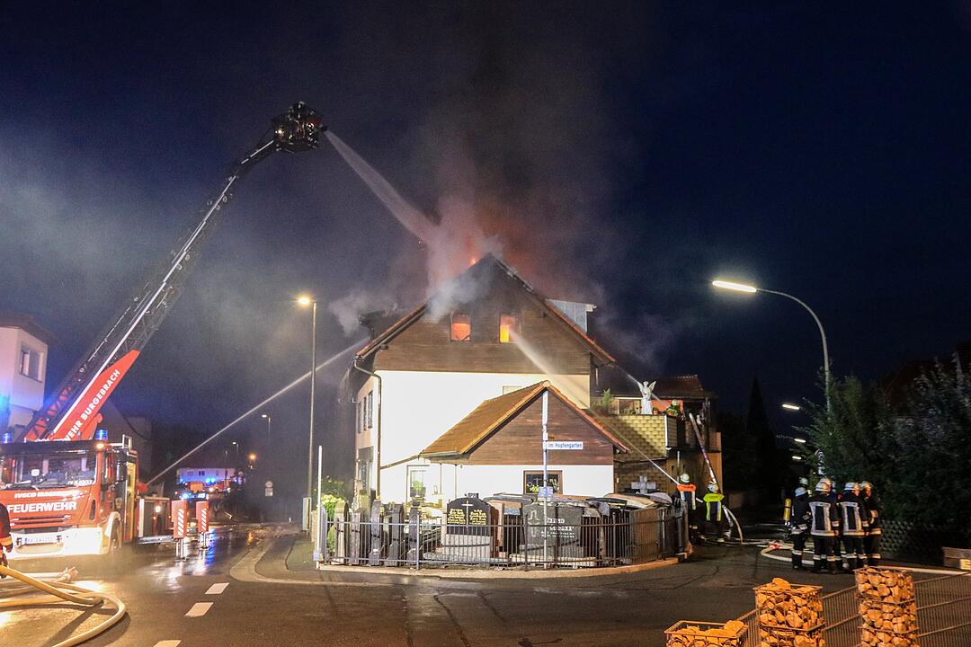 Brand in Frensdorf
