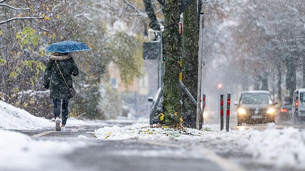 Wintereinbruch Bayern