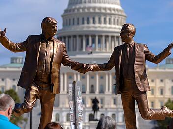 Protestkunstwerk - Trump Epstein