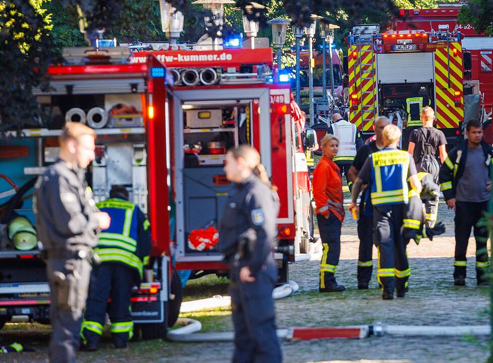 Tote bei Brand in einem Krankenhaus