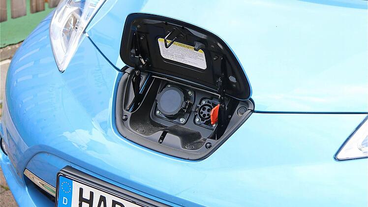 Hier kommt der Strom rein.