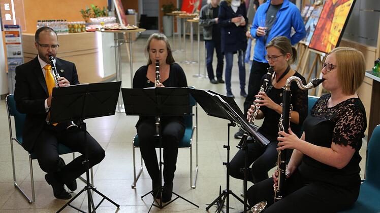 Das "Good-Wood-Ensemble" Foto: Franz Galster