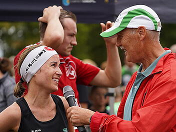 Rico Nehls und Katrin Bock laufen in Rannungen allen davon