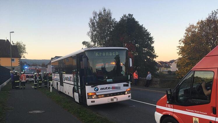Ein achtjähriges Schulkind wurde in Kronach  bei einem Unfall mit einem Bus schwer verletzt. Foto: Freiwillige Feuerwehr Kronach