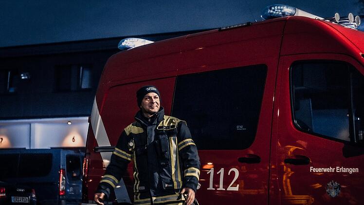 Erlangen: Feuerwehrmann wird mit besonderer Aktion verabschiedet