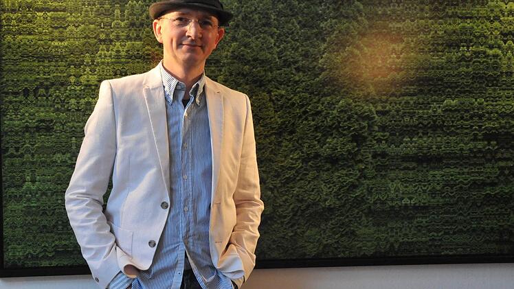 Horst Ziegler hat einen Sinn f&uuml;r das Ornametale. Er sucht es mit Hilfe der Natur und seiner Technik, der Fotografie und der Bearbeitung am Computer. Fotos: Ulrike Langer