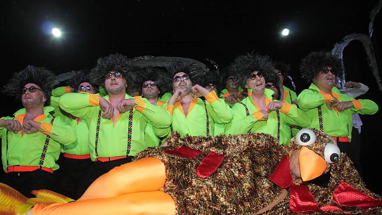 Das Männerballett. Foto: Jürgen Gärtner