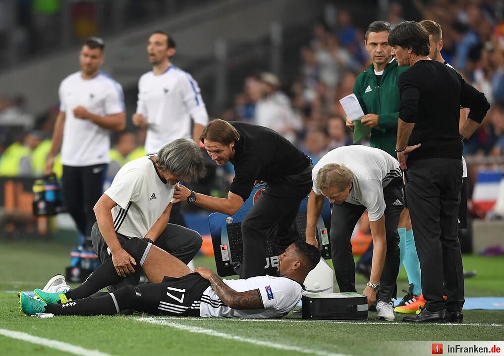 e bittere Niederlage der Deutschen