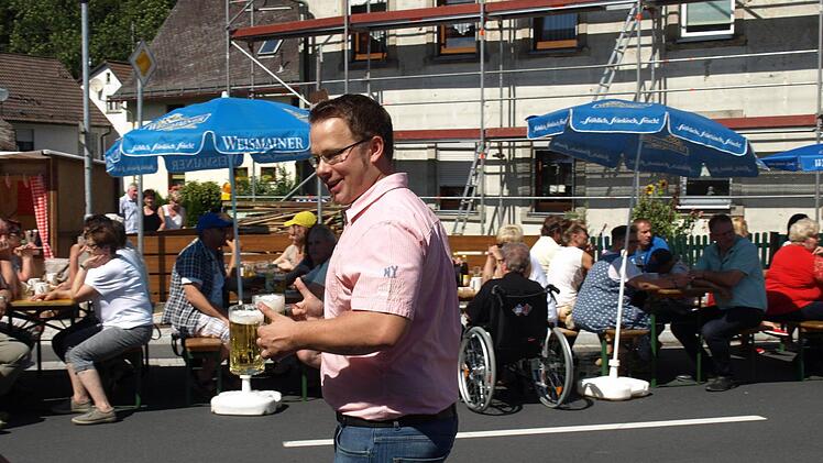 Bei diesen Temperaturen schmeckte ein kühles Bier. Foto: Susanne Deuerling