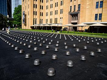 Ai Weiwei Kunstwerk &laquo;Mushrooms&raquo; in Sydney