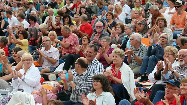 Beste Stimmung herrschte im Publikum der "Songs".