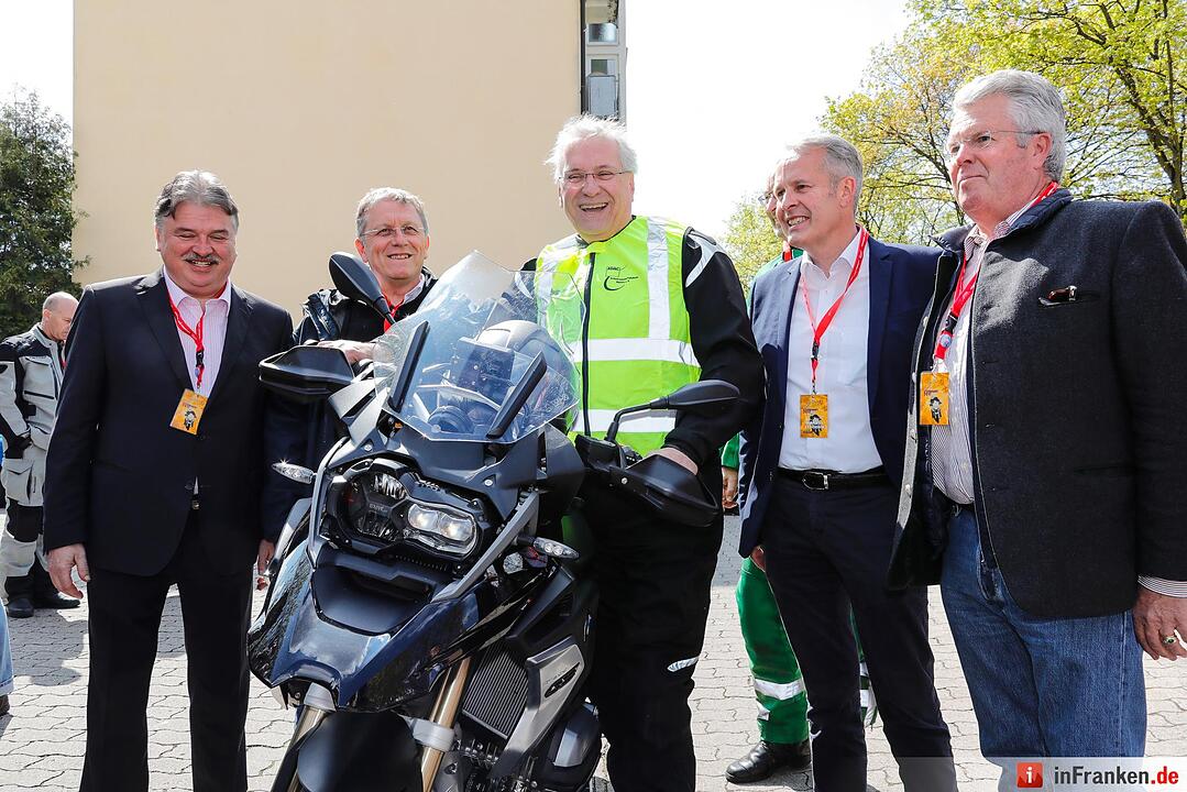 Motorradsternfahrt in Kulmbach: der Sonntag
