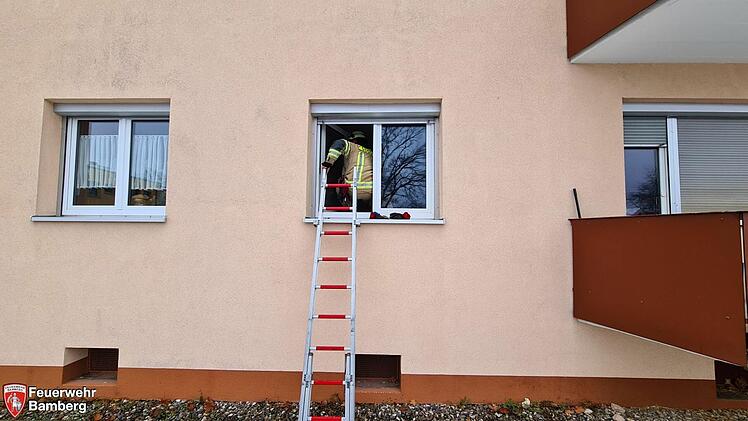 Bamberg: Brand in Wohnhaus