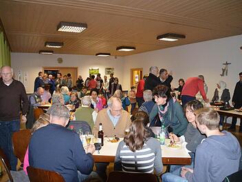 Gute Momente: Begegnungsfest in Hassenbach  Foto: Marcus Leitner