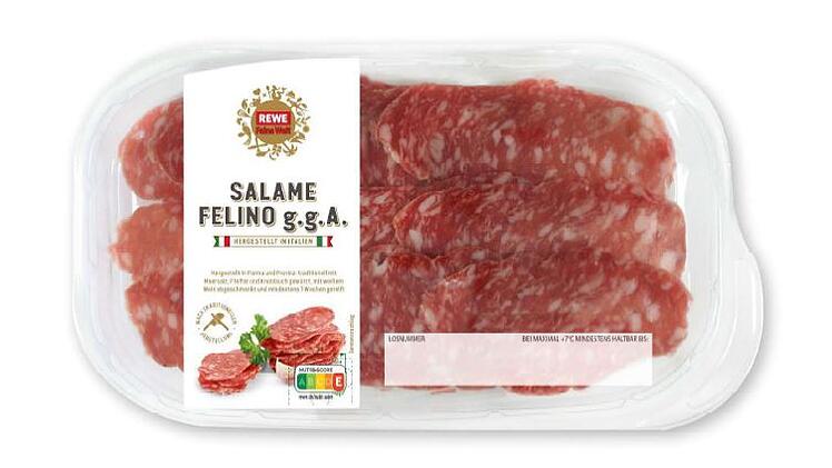 Salami-Rückruf bei Rewe