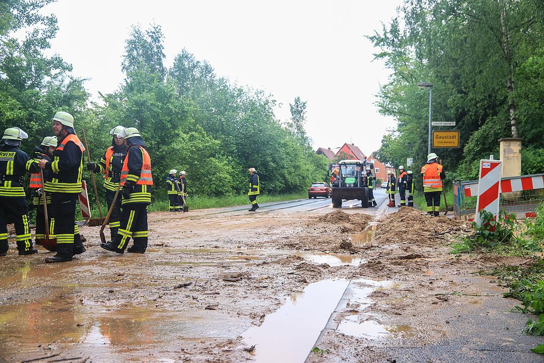Starkregen und Hagel: Unwetter über Bamberg