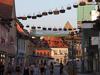 Bald dreht sich in Lichtenfels alles wieder um ein Thema: Körbe. Foto: Ramona Popp