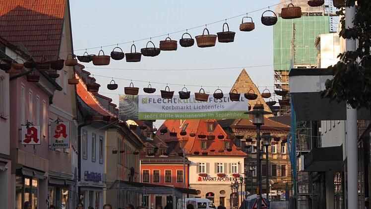 Bald dreht sich in Lichtenfels alles wieder um ein Thema: Körbe. Foto: Ramona Popp