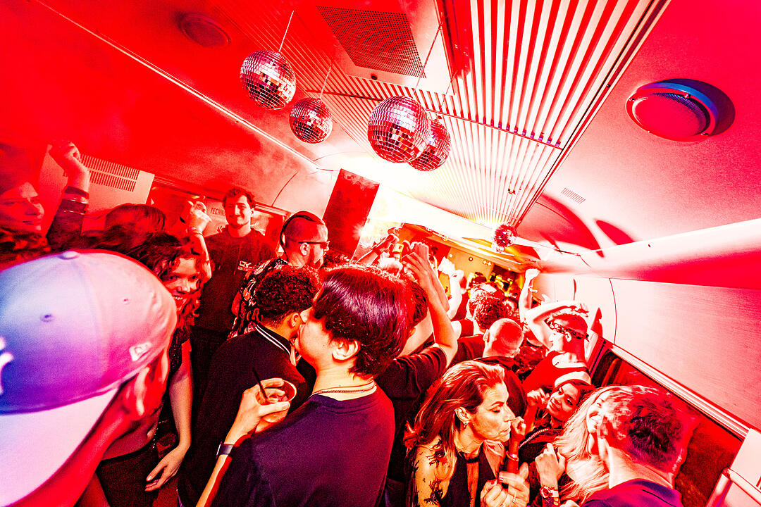 Die beste Party im Zug!