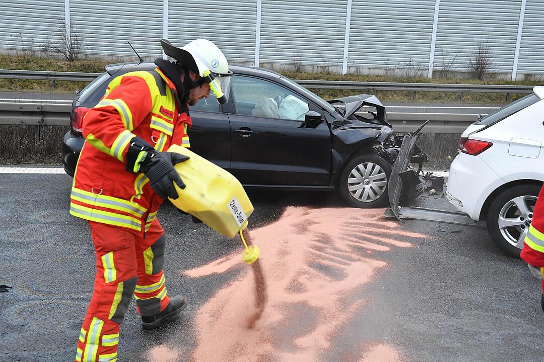 Massenunfall auf der A73 bei Breitengüßbach
