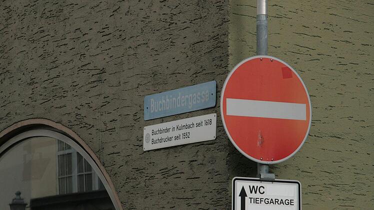 Bald wird die Buchbindergasse zur Baustelle. Foto: Jürgen Gärtner