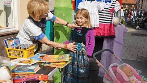 Kinderstadtmarkt 2014 in Bad Kissingen