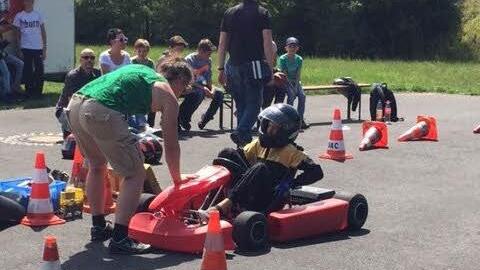 Der ADAC Bad Kissingen hatte ein Kart-Schnuppertraining angeboten. 60 Kinder nahmen daran teil.  Foto: Christa Nürnberger