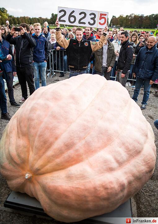 Europameisterschaft im Kürbiswiegen