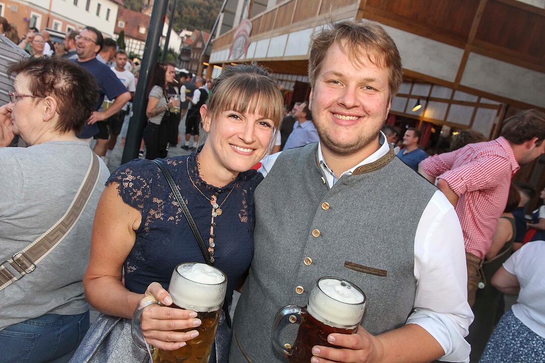 Am letzten Tag vom Bierfest wurde nochmal richtig gefeiert.
