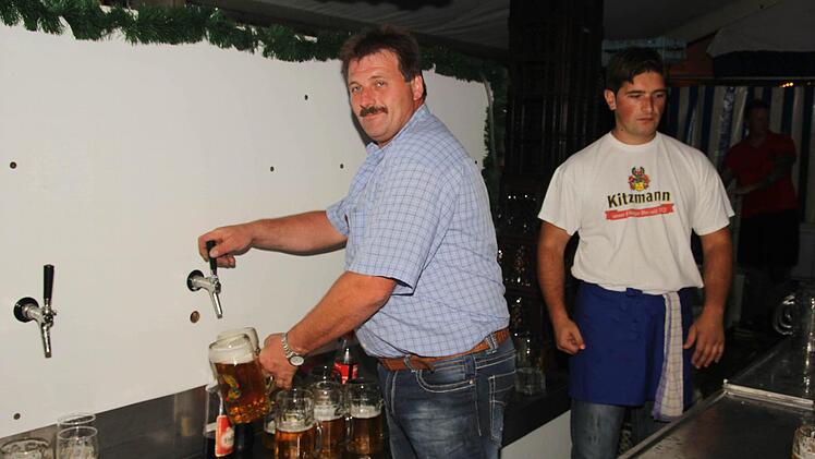 Beim Bierausschank wurde selbstverständlich auf den Jugendschutz geachtet.
