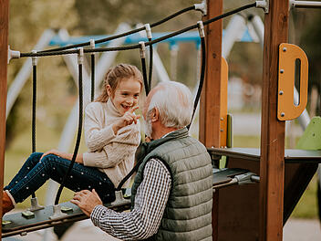 Spielplatz, Spielplätze im Herbst