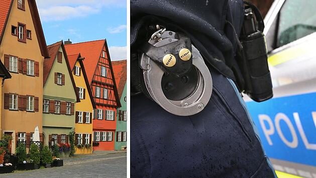 Messerangreifer in Dinkelsb&uuml;hler Innenstadt