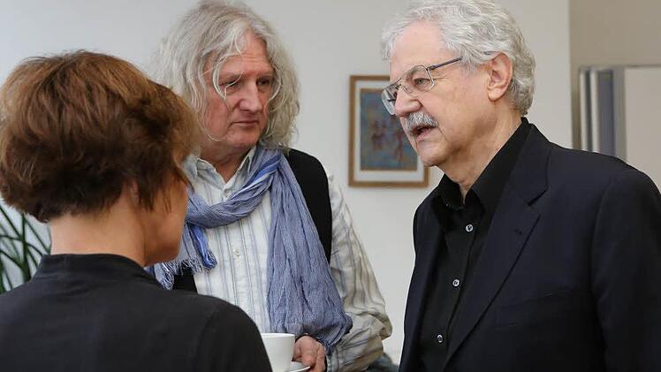 Paul Maar (r.) und Gaby Heyder