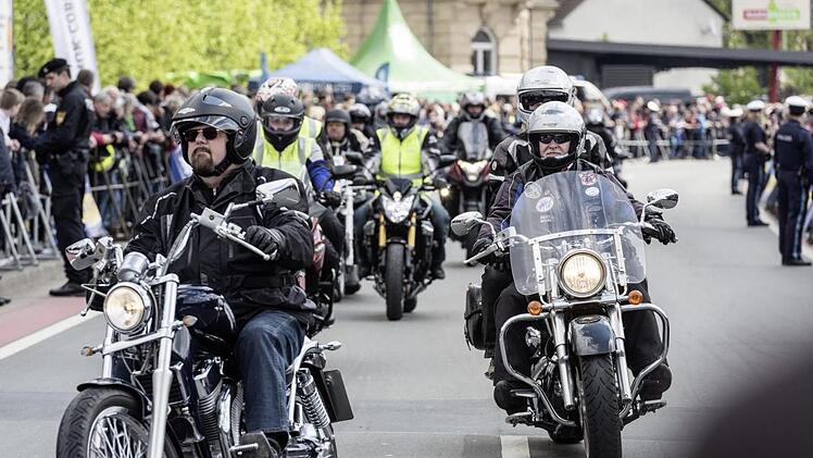 Am 21. und 22. April wird Kulmbach bei der Motorradsternfahrt wieder zum bayerischen Bikermekka.privat