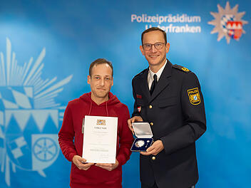 Courage-Medaille 2025 an Männer in Franken überreicht