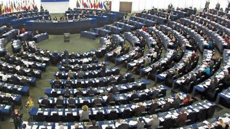 Das Plenum des Europa-Parlaments: Hier fallen während der Plenartagung dutzendweise die Entscheidungen.