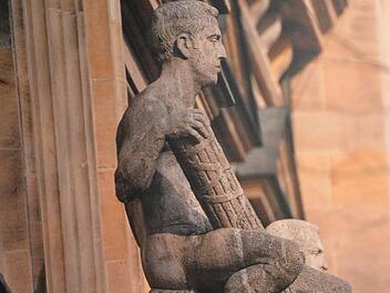 Detail am Oberlandegericht Bamberg Repro: Rinklef