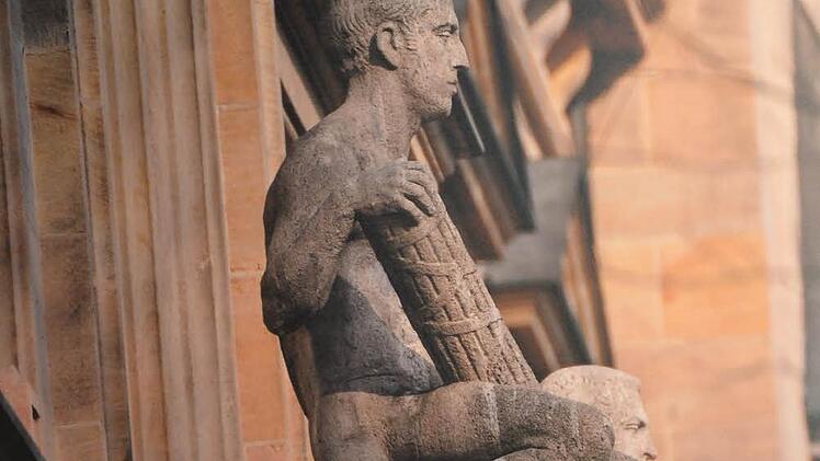 Detail am Oberlandegericht Bamberg Repro: Rinklef