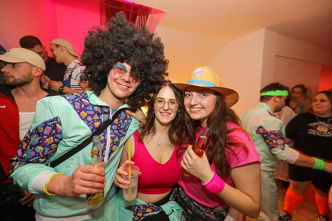 Beste Partystimmung in der Stadthalle