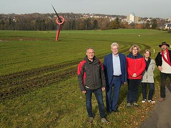 Bayreuths "Indikator" repariert: Skulptur für erneuerbare Energien