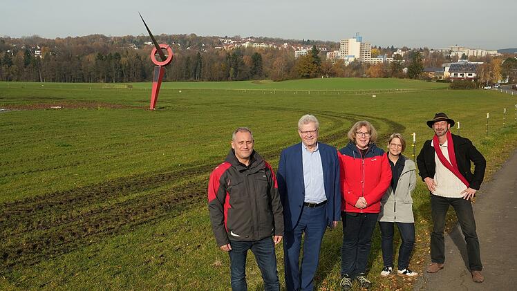 Bayreuths "Indikator" repariert: Skulptur für erneuerbare Energien